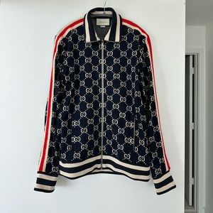 Gucci jacquard cotton jacket